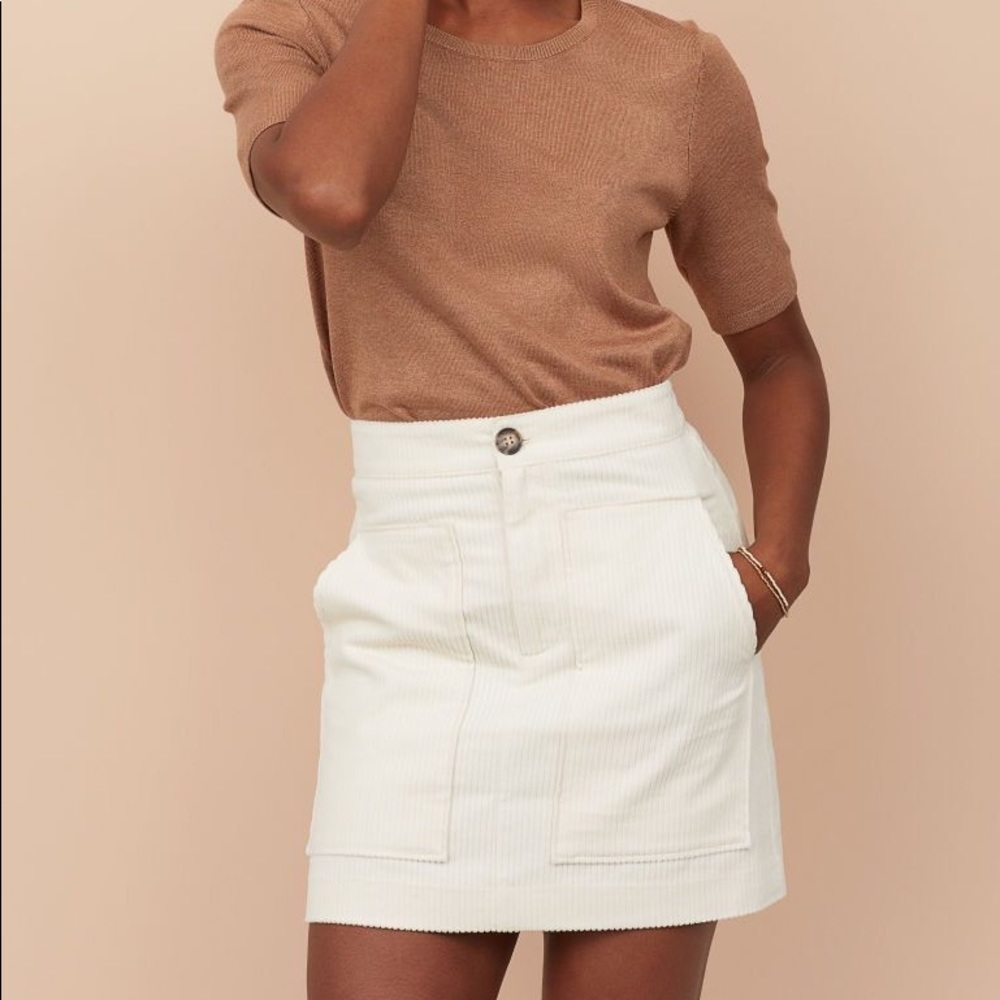 H&M corduroy skirt!